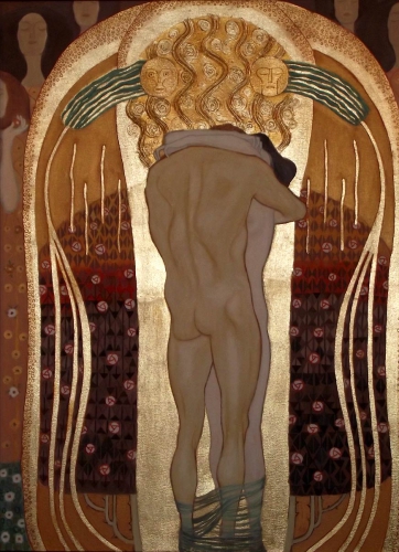 Pocałunek II wg G.Klimta
